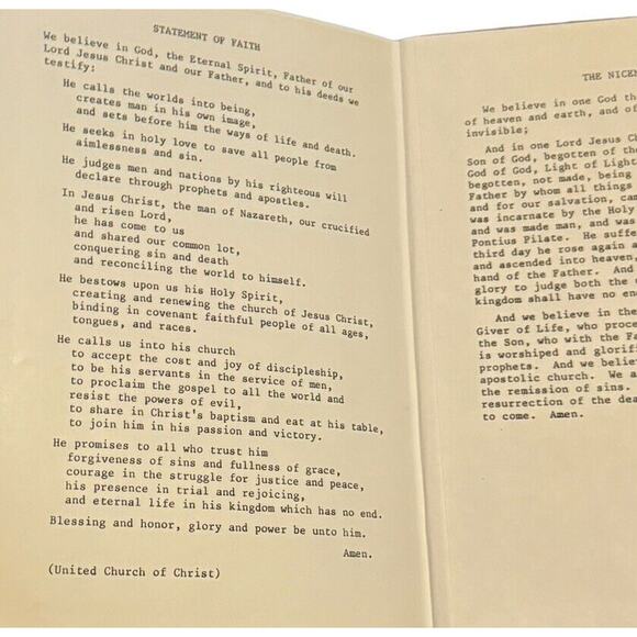 Christian Worship A Hymnal Using Text From RSV Bible Church Songbook 1987 READ - Picture 5 of 8